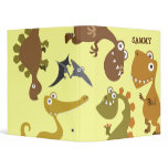 Dinosaur Land Kids Binder