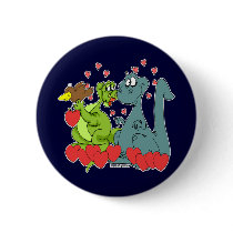 Dinosaur Love buttons