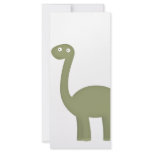 dinosaur love personalized rack card