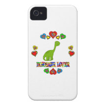 Dinosaur Lover iPhone 4 Case-Mate Cases