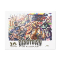 Dinosaur Market Postcards