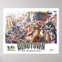 Dinosaur Market Poster