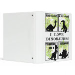 Dinosaur Memories Vinyl Binders