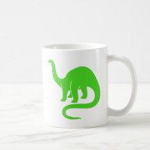 Dinosaur Mug  Green