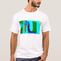Dinosaur of the forest t-shirts