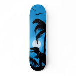 Dinosaur of the Night Skate Deck