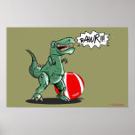 Dinosaur or Dragon Art by Luis Julián Torruellas Print