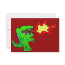 Dinosaur or Dragon by Jessica Jimerson - 2 Invite