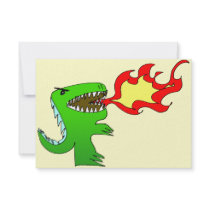 Dinosaur or Dragon by little t + Jessica Jimerson Invites