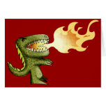 Dinosaur or Dragon kids art with Loston Wallace cards