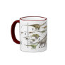 Dinosaur Pageant Mug Paleoart by Gregory Paul
