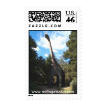 Dinosaur Park Land Postage Stamp