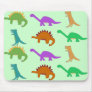 Dinosaur pattern mousepad
