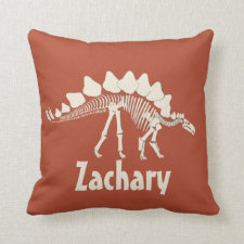 Dinosaur Personalized Throw Pillow