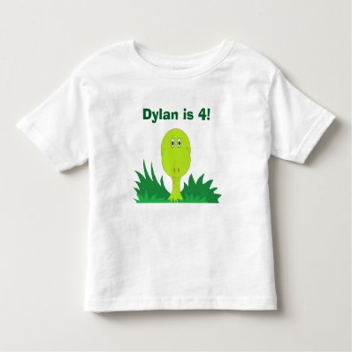 "Dinosaur" Personalized Toddler T-Shirt