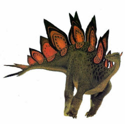 Dinosaur Photo Sculpture Stegosaurus Gregory Paul photosculpture
