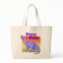 Dinosaur Polka Dots bags