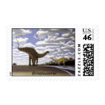 Dinosaur Postage Brontosaurus Gregory Paul