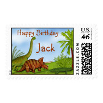 Dinosaur Postage Stamps