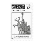 Dinosaur Postage Therizinosaurus by Greg Paul
