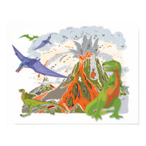 Dinosaur Print Poster by SBCSTUDIO Dinosaur Print Poster