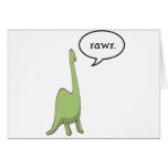 Dinosaur rawr! cards