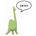 Dinosaur rawr! t-shirts