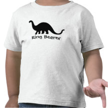 Dinosaur: Ring Bearer Tees