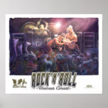 Dinosaur Rock Concert posters