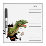 Dinosaur T-REX Dry Erase board dry erase boards