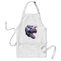 Dinosaur t-shirts aprons