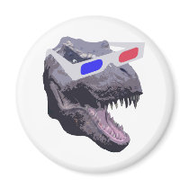 Dinosaur t-shirts magnets