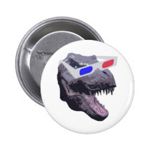 Dinosaur t-shirts pinback buttons