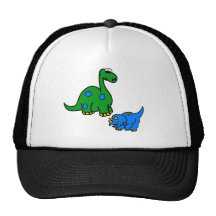 dinosaur trucker hat