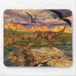 Dinosaur valley mousepad