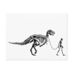 DINOSAUR WALK POST CARD