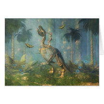 Dinosaur Warrior card