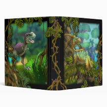 Dinosaurs! 3 Ring Binder
