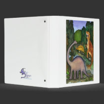 Dinosaurs at Creek binders