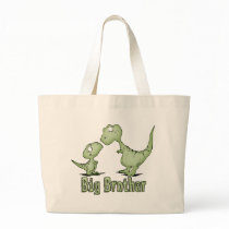 Dinosaurs Big Brother Canvas Bags