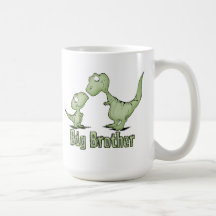 Dinosaurs Big Brother Coffee Mugs