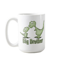 Dinosaurs Big Brother Coffee Mugs