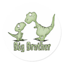 Dinosaurs Big Brother Stickers