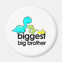 dinosaurs biggest big brother refrigerator magnet