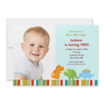 Dinosaurs Birthday Party Invitations