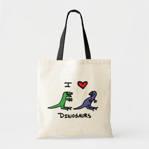 Dinosaurs Canvas Bags
