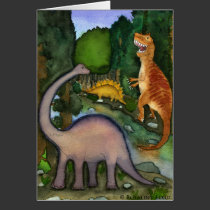 Dinosaurs Card