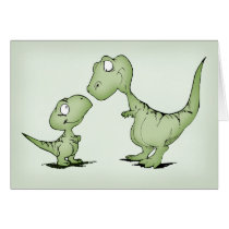 Dinosaurs Greeting Card