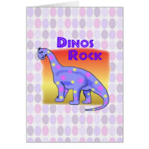 Dinosaurs Greeting Cards