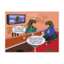 Dinosaurs in a Bar Post Cards